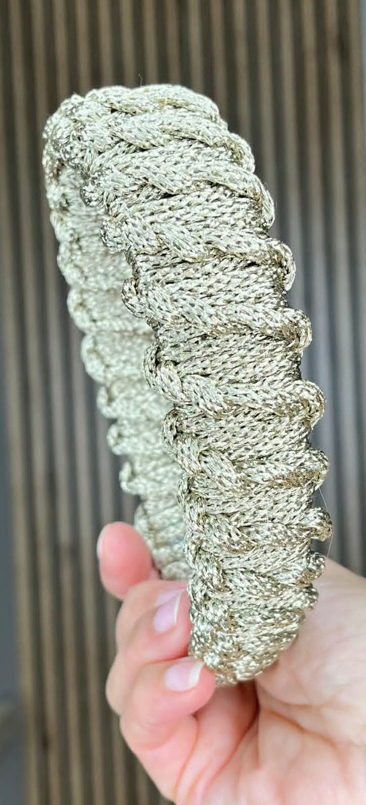 Cerchietto Macramè Lyra Oro