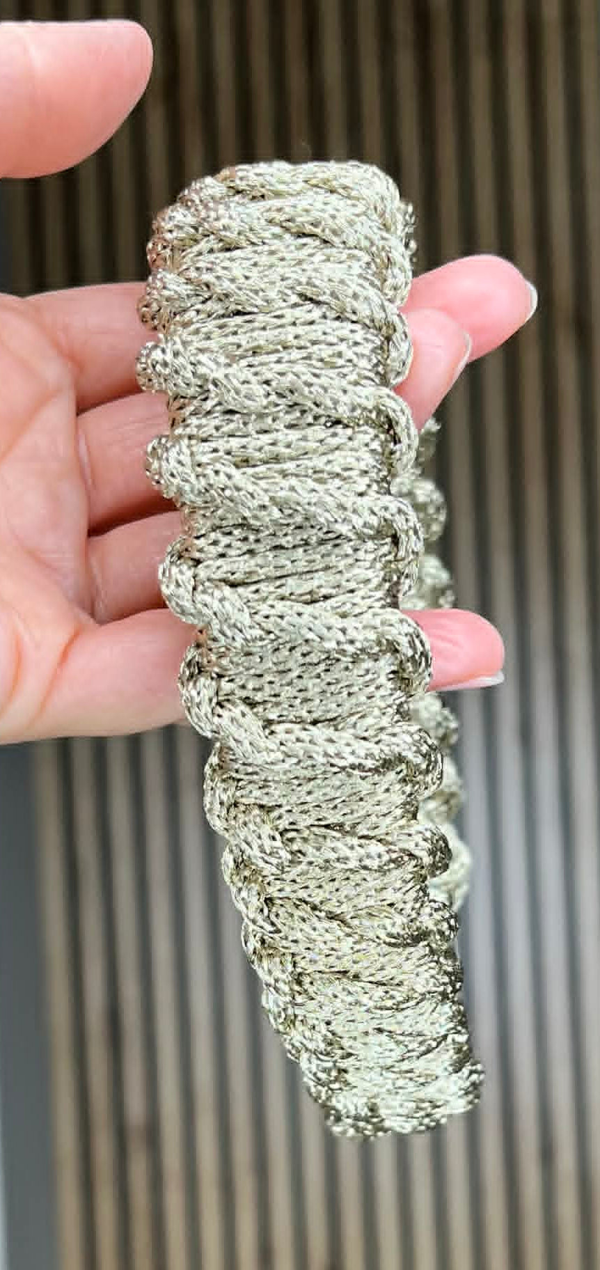 Cerchietto Macramè Lyra Oro